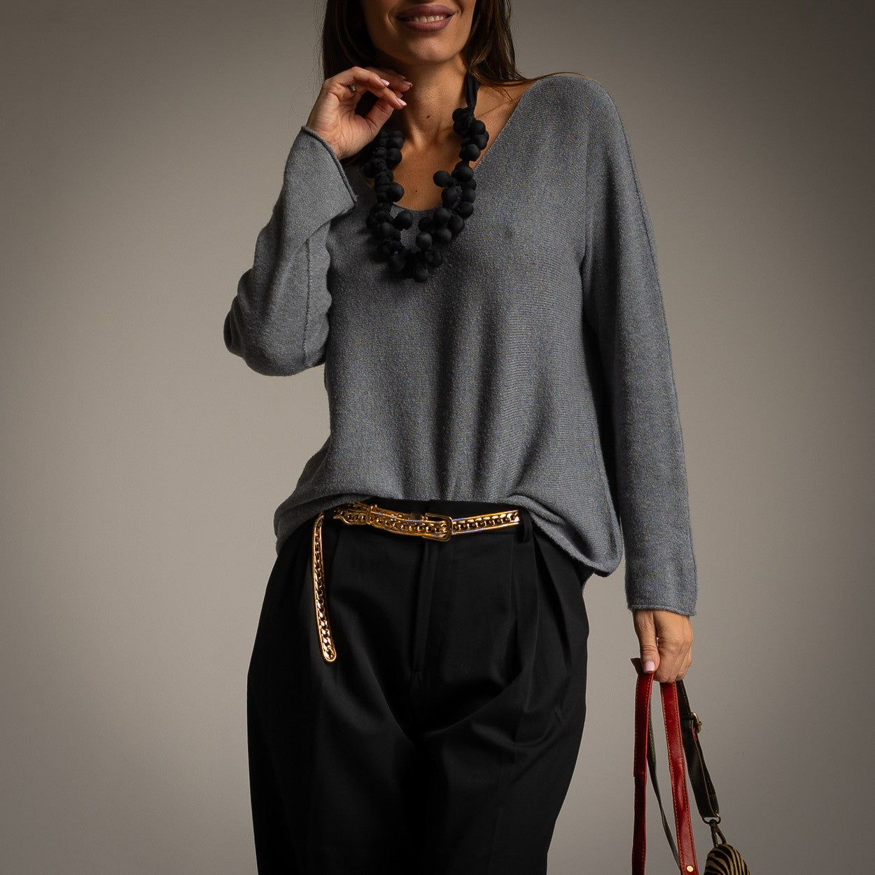 JERSEY CUELLO V TEXTURA SUAVE