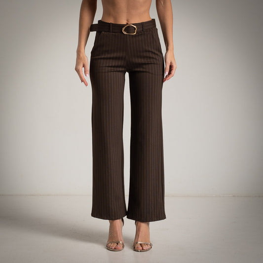 PANTALÓN RAYA DIPLOMATICA + CINTURON